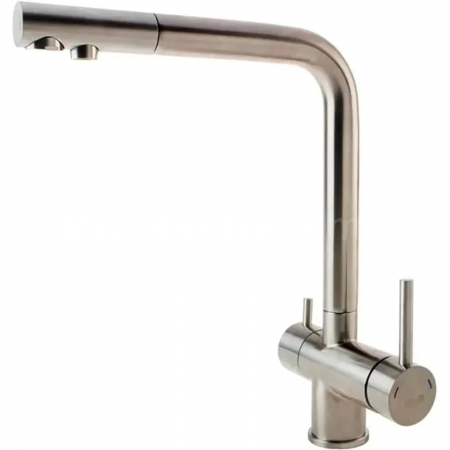 Кухонный смеситель Fabiano FKM 317 SS Inox A-44